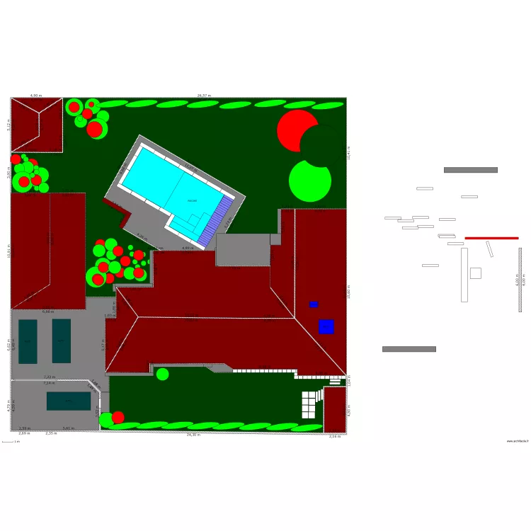 PISCINE BIEZ 3. Plan de 
