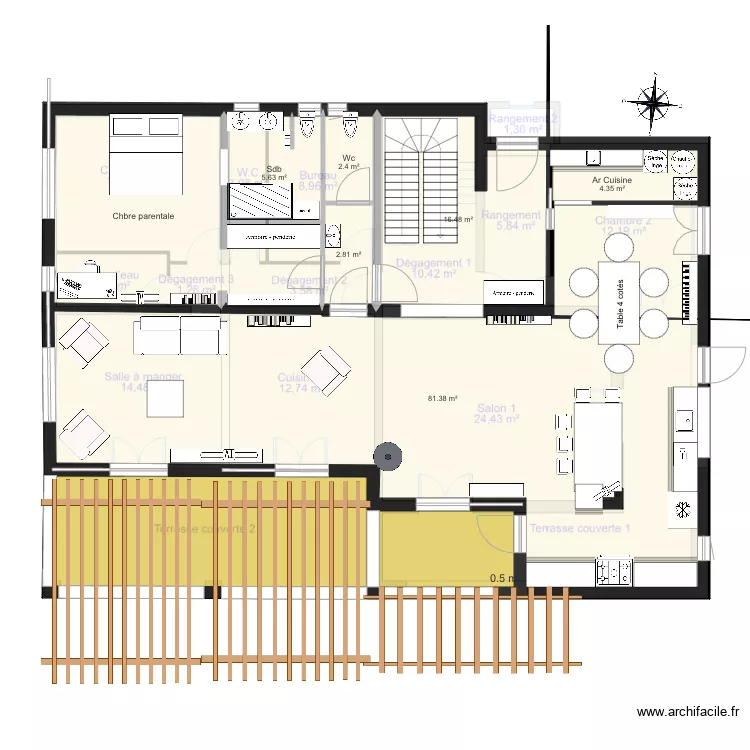 B Rdc 5. Plan de B Rdc 5. Plan de