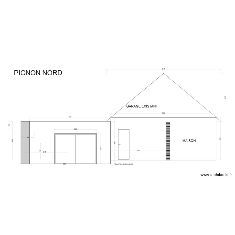 PIGNON NORD 31. Plan de 0 pièce et 0 m2