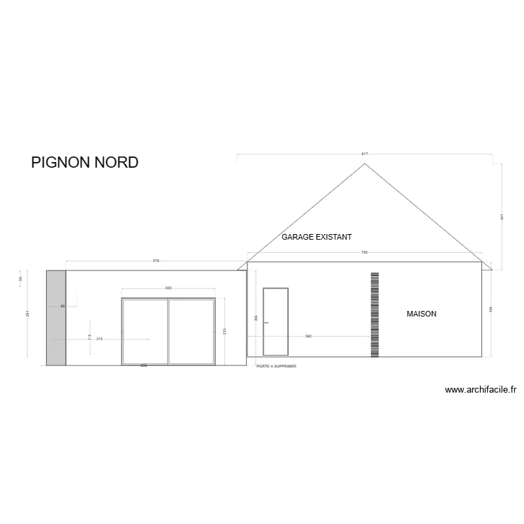 PIGNON NORD 31. Plan de PIGNON NORD 31. Plan de