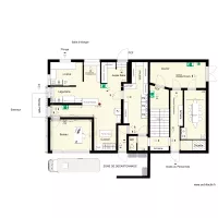 CUISINE BLAZAC avec douche separ&eacute;e