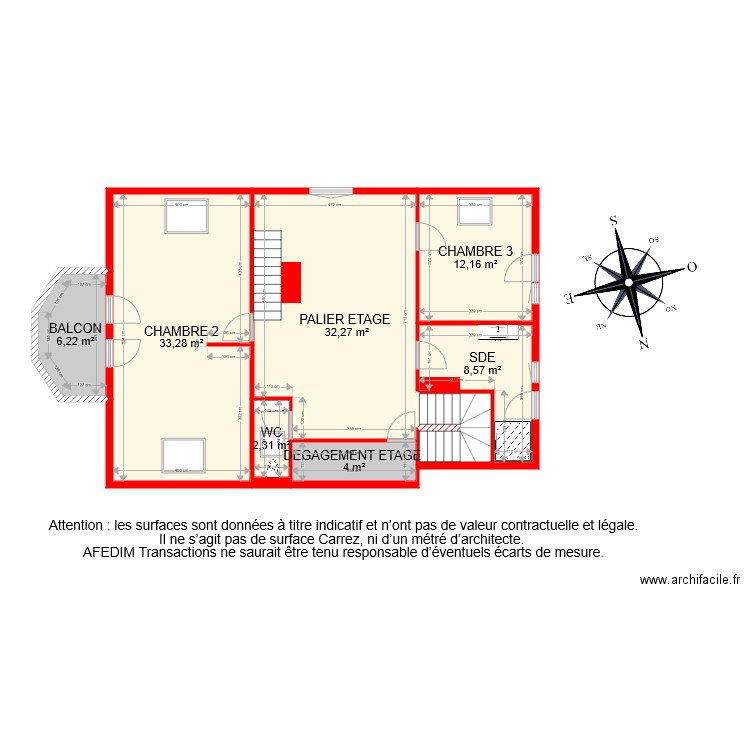 BI 7927 ETAGE PASCAL. Plan de 0 pièce et 0 m2