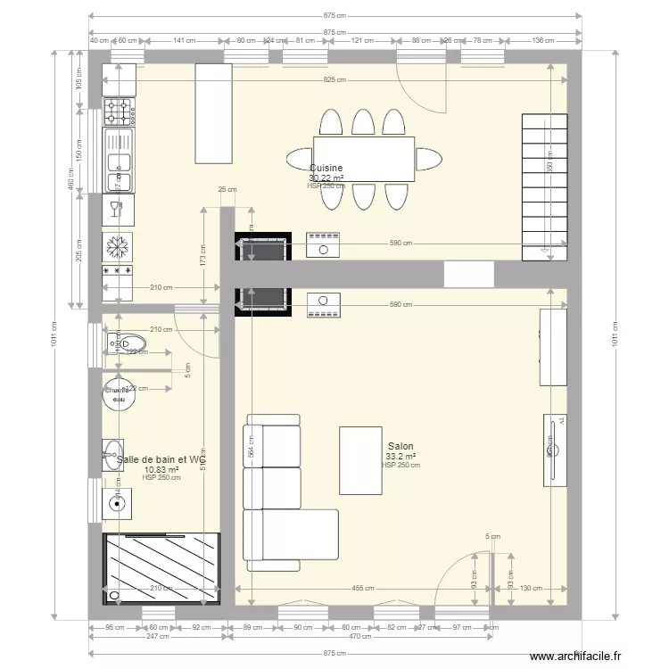 maison des blands. Plan de maison des blands. Plan de