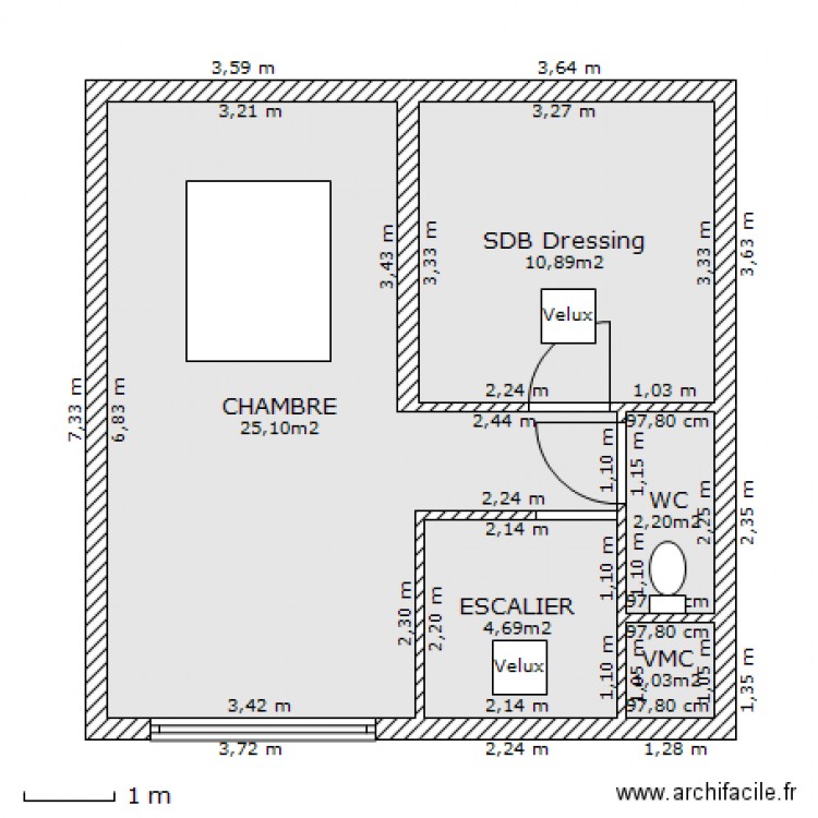 Coffignier. Plan de 0 pièce et 0 m2