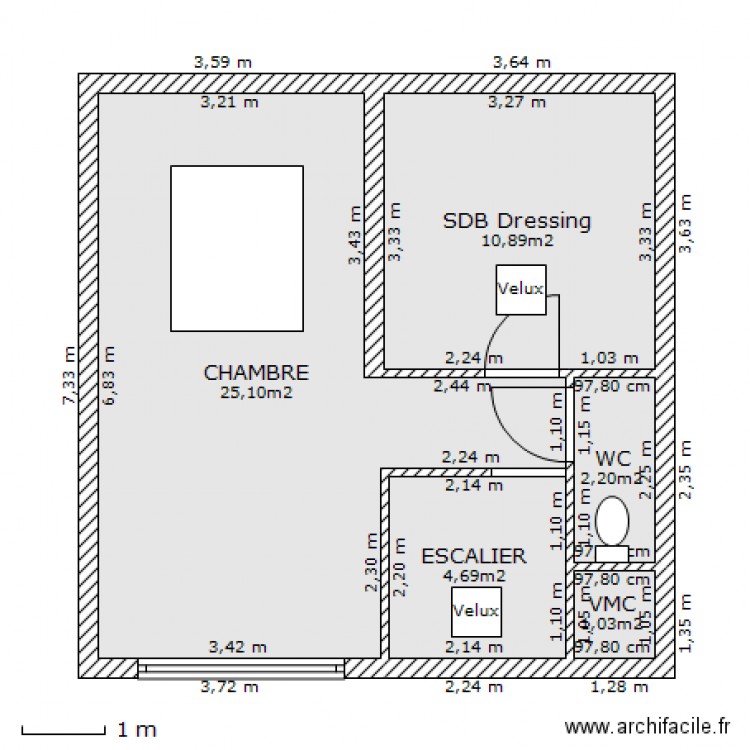 Coffignier. Plan de 0 pièce et 0 m2