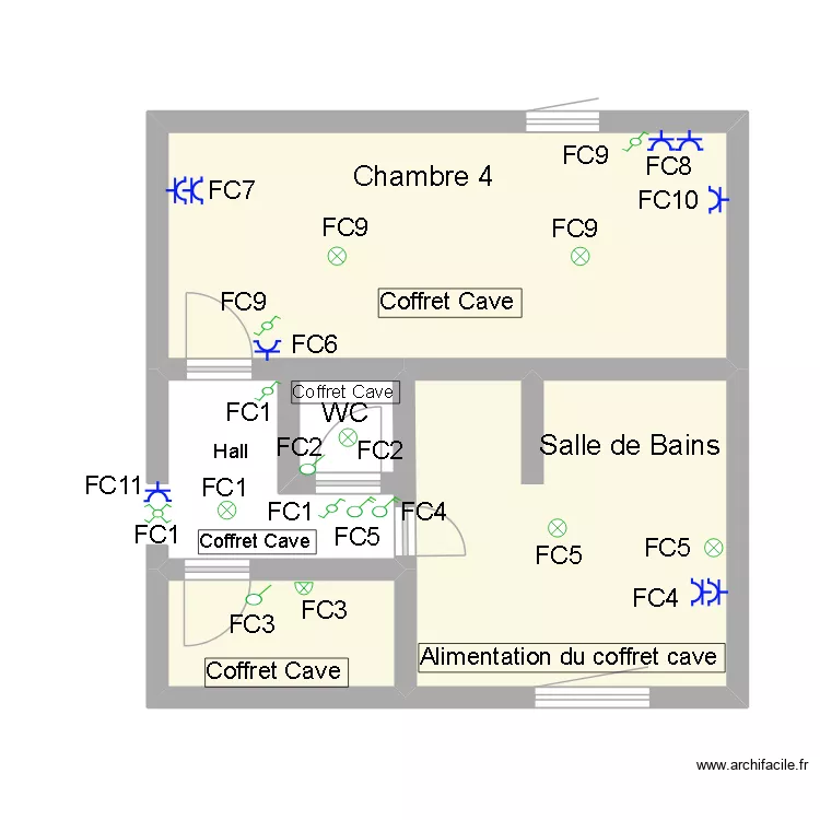 Salle de Bains. Plan de 3 et 36 m² Salle de Bains. Plan de 3 et 36 m²