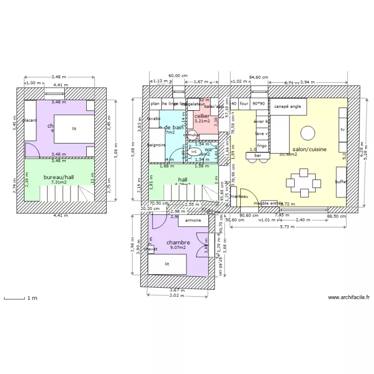 appart2. Plan de appart2. Plan de