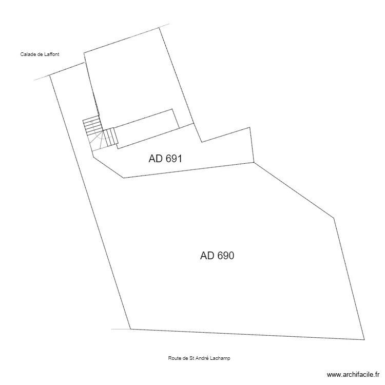 RIBES PLAN de MASSE. Plan de 
