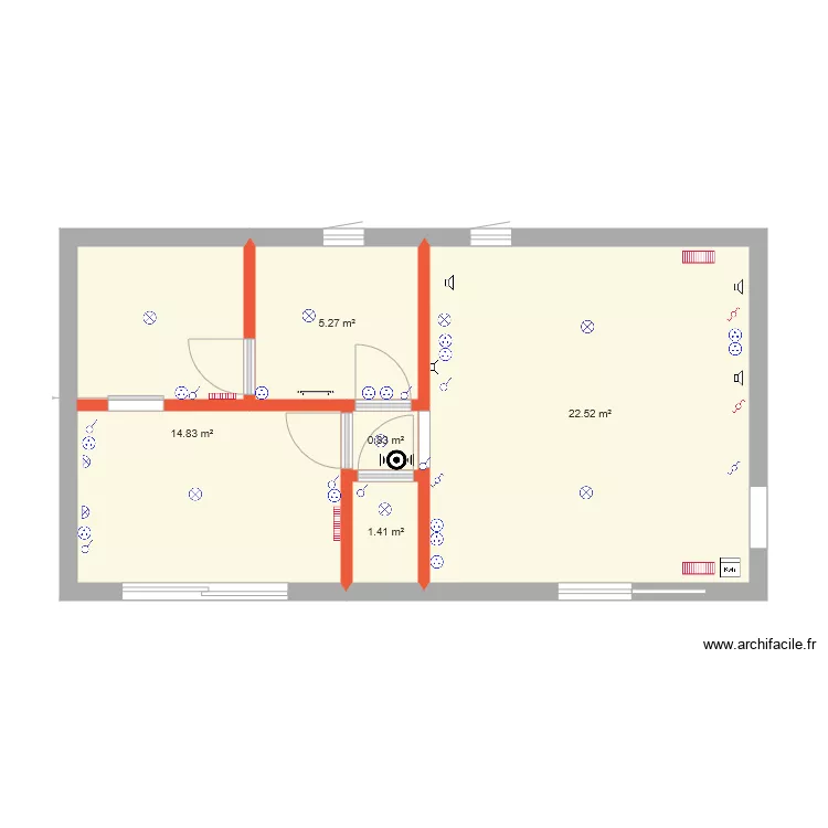 amenagement. Plan de 