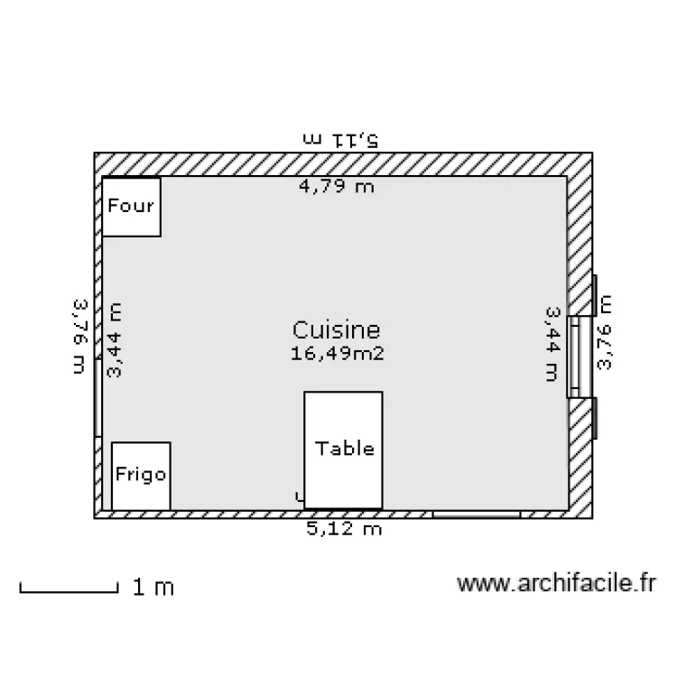 Cuisine 01. Plan de Cuisine 01. Plan de