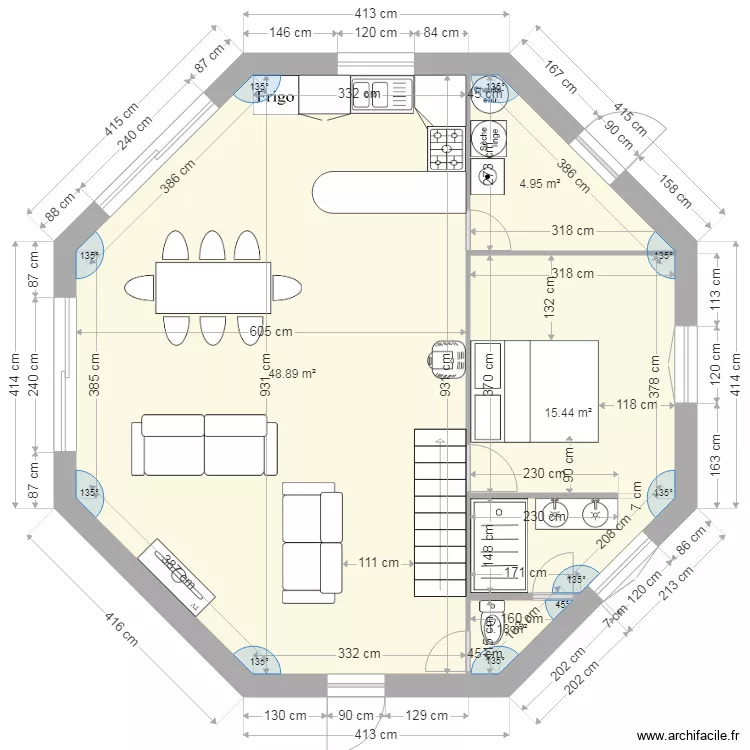 nouveau plan octogane2. Plan de 