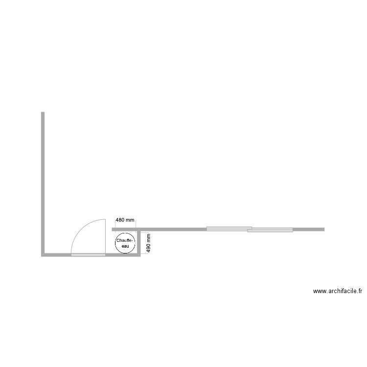 Plan pour cuisine appartements. Plan de 0 pièce et 0 m2