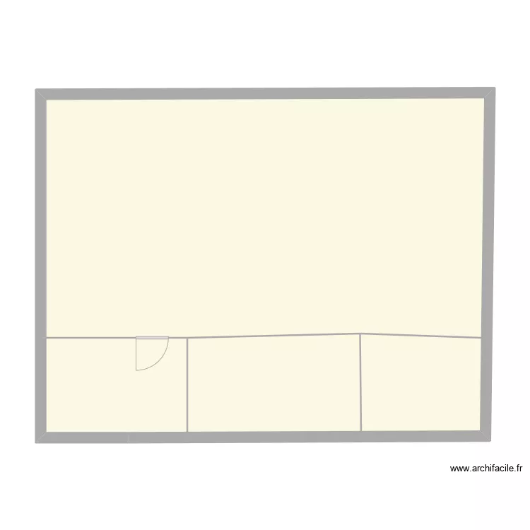 Acc&eacute;s1b. Plan de 1  et 89 m²