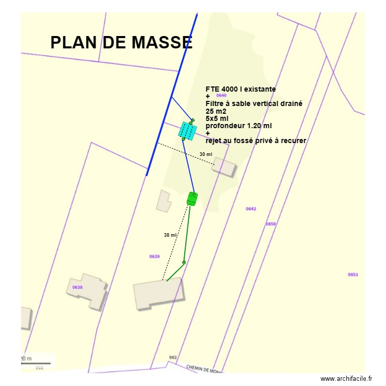 Bersia. Plan de 0 pièce et 0 m2