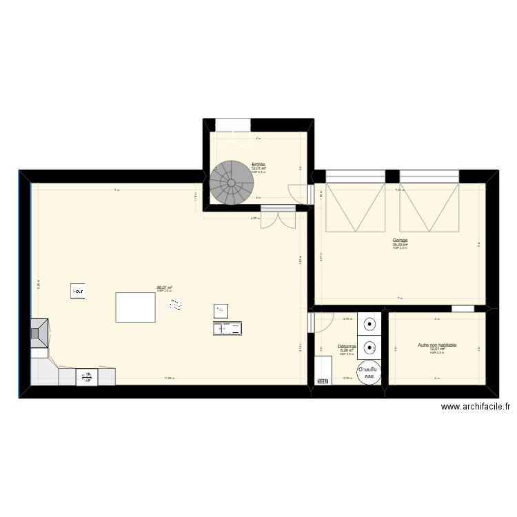 Ma maison 6280. Plan de 0 pièce et 0 m2