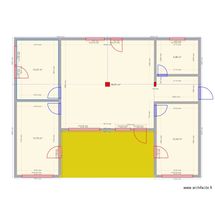 88 89 2. Plan de 0 pièce et 0 m2