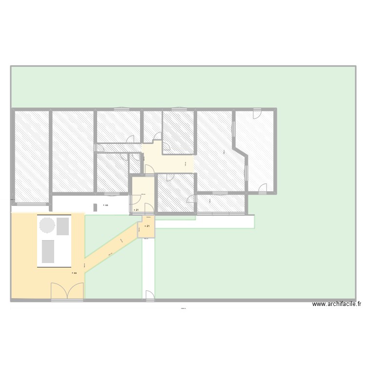 MAM AP TRA. Plan de 0 pièce et 0 m2