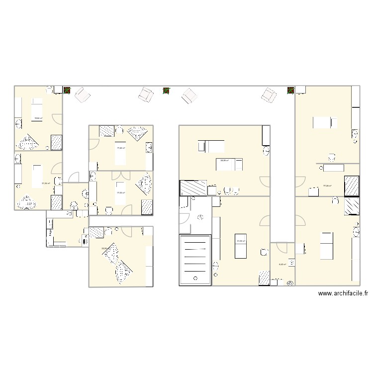 plan thermes. Plan de 0 pièce et 0 m2