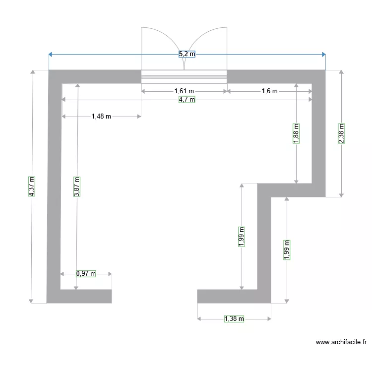 plan cuisine. Plan de 
