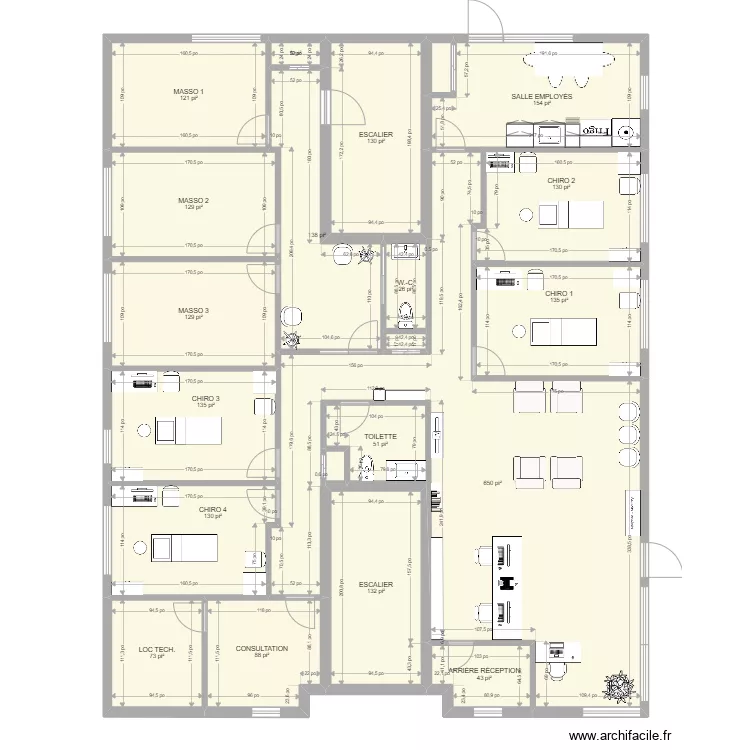 Nouvelle clinique septembre 2021 version architecte 2. Plan de Nouvelle clinique septembre 2021 version architecte 2. Plan de
