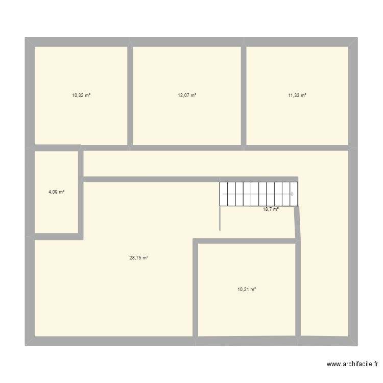 MAISON FAMILLE. Plan de 15 pièces et 187 m2