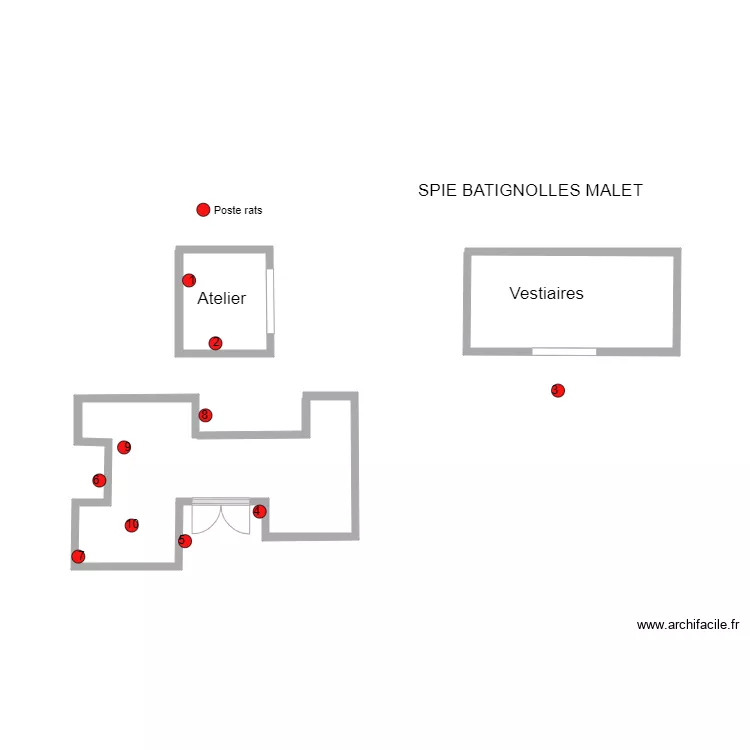 Spie Batignolles Malet. Plan de Spie Batignolles Malet. Plan de