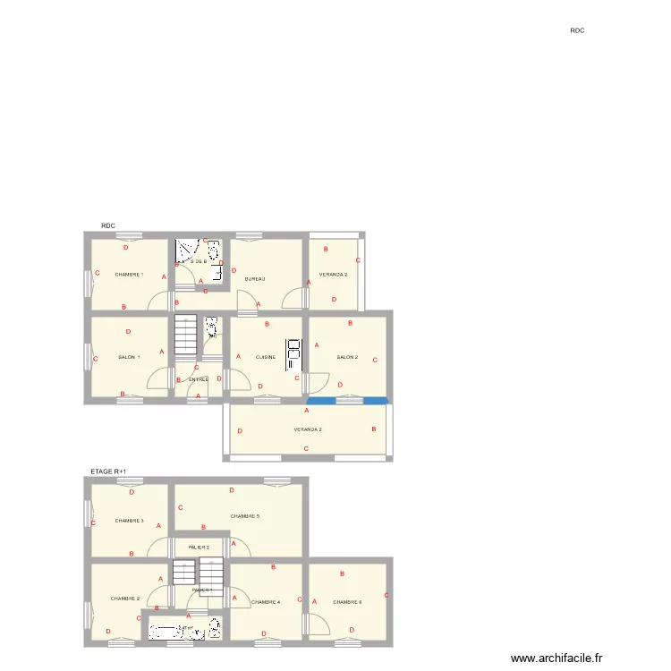 GUIMBARD. Plan de GUIMBARD. Plan de