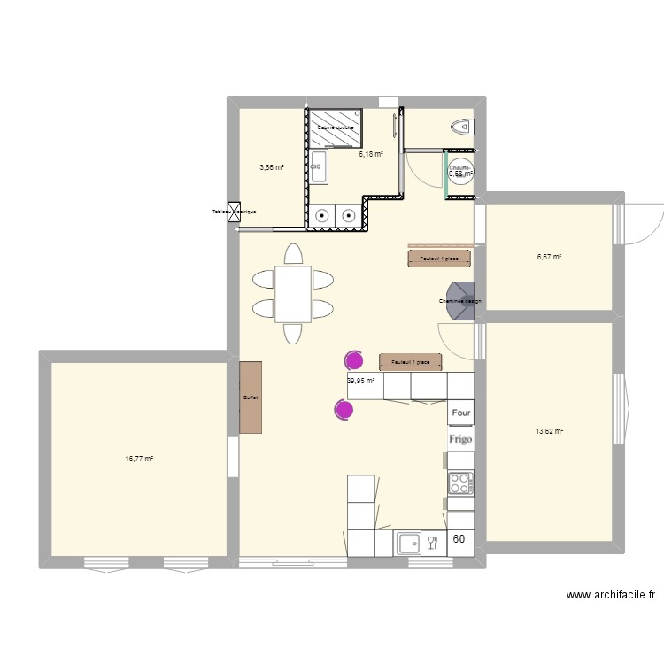 2  essai. Plan de 0 pièce et 0 m2