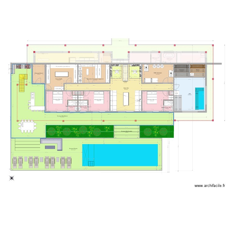 Maison Beauterne Plus Bis. Plan de 0 pièce et 0 m2