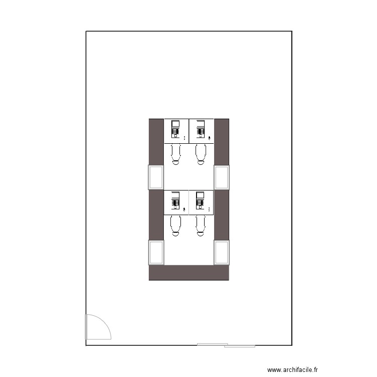 Caisse delbard de Jaux. Plan de 0 pièce et 0 m2