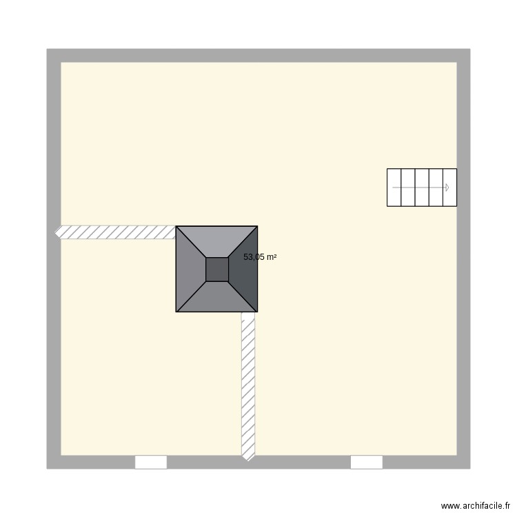 Dachgeschoss. Plan de 0 pièce et 0 m2