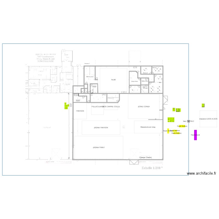 Atelier Zone elec. Plan de 0 pièce et 0 m2