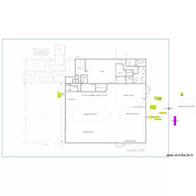 Atelier Zone elec. Plan de 