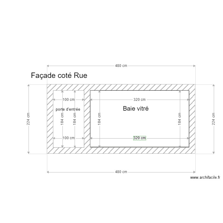 plan maison vannes hotel de ville facade RDC. Plan de 0 pièce et 0 m2