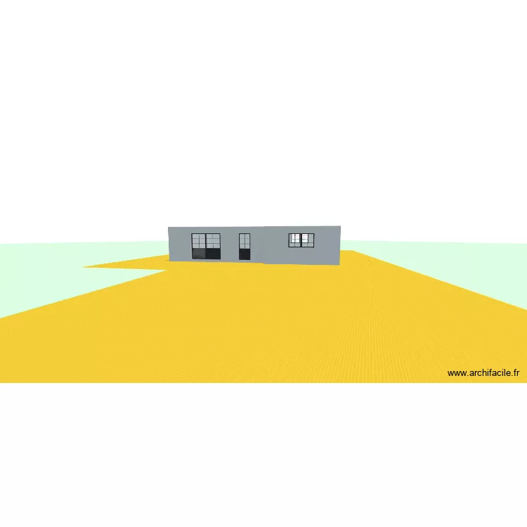 MAISON TEST ETAGE. Plan de 1  et 104 m²