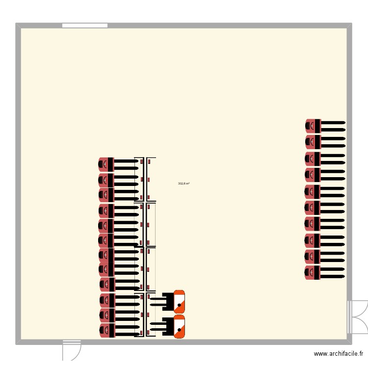 DISVAL CHATEAUNEUF SUR LOIRE. Plan de 1 pièce et 303 m2