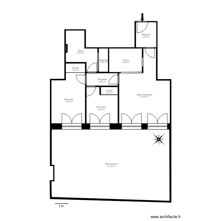 CR PRAT DE CARLI ED SALANCA 1 4 CANILLO. Plan de 0 pièce et 0 m2