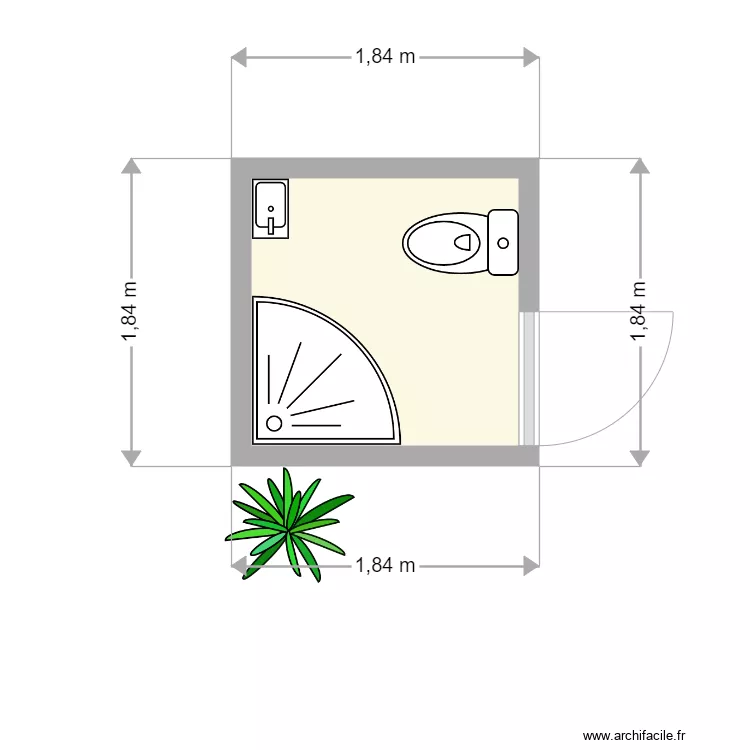 wx exterieur. Plan de 