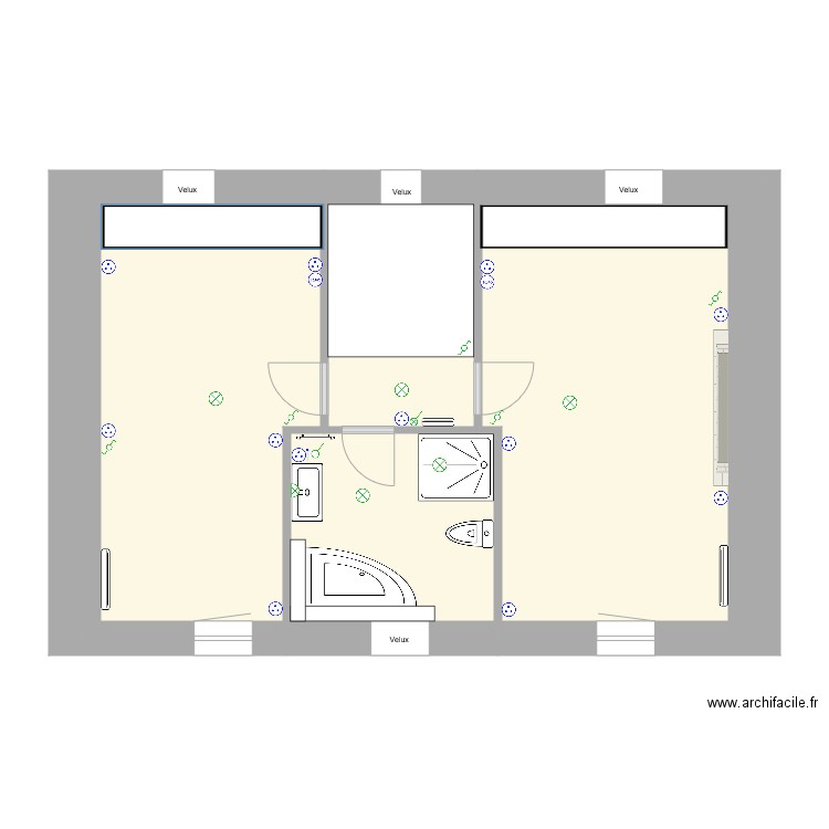 Guimaec Droite Etage neau plan Elec. Plan de 0 pièce et 0 m2