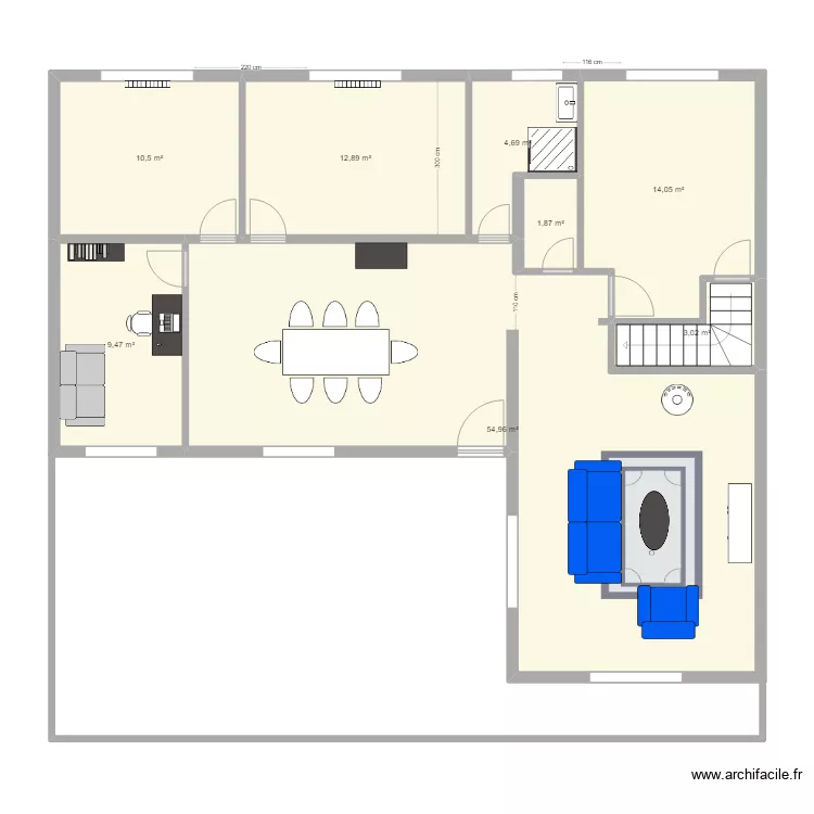 Plan Maison Ve. Plan de 