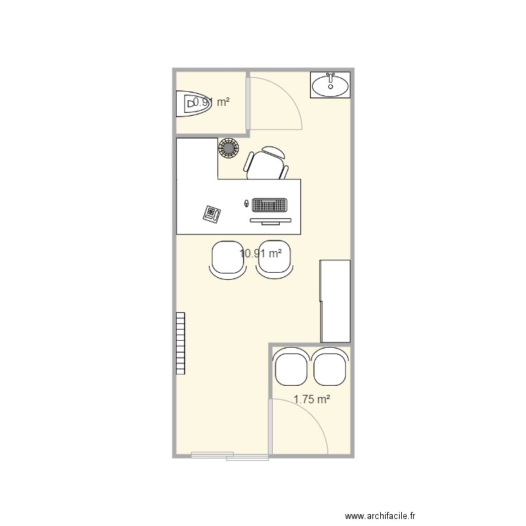 garage. Plan de 0 pièce et 0 m2