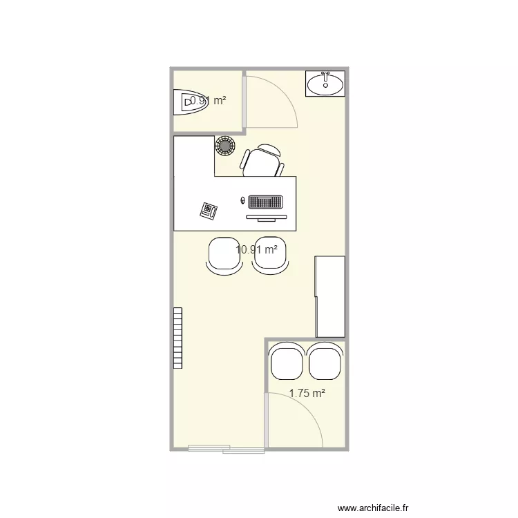 garage. Plan de garage. Plan de