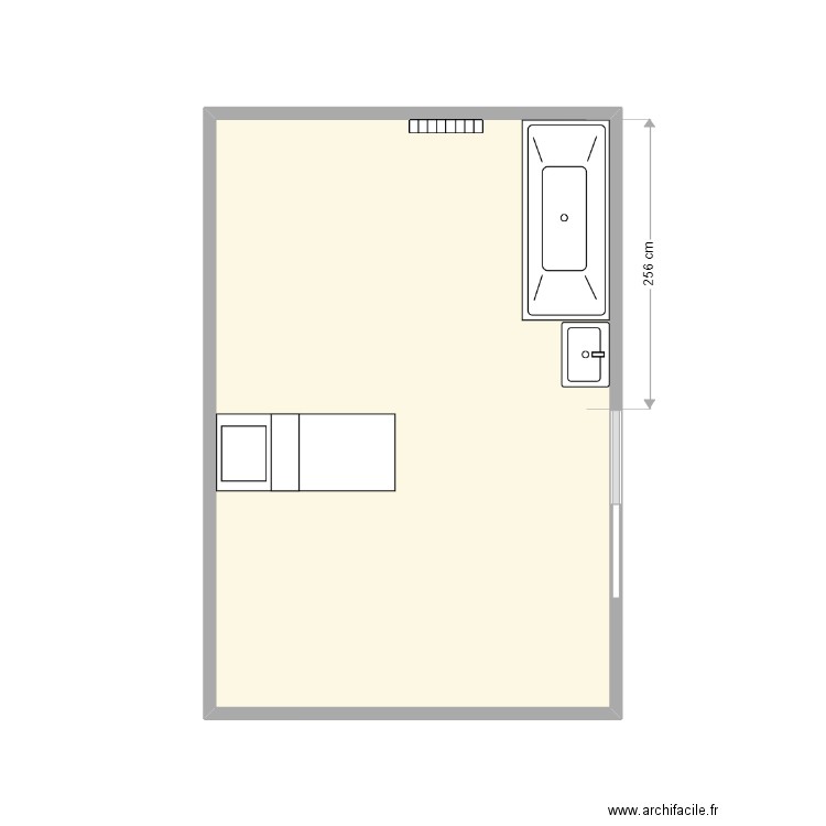 SCHOEN SDB existant. Plan de 0 pièce et 0 m2