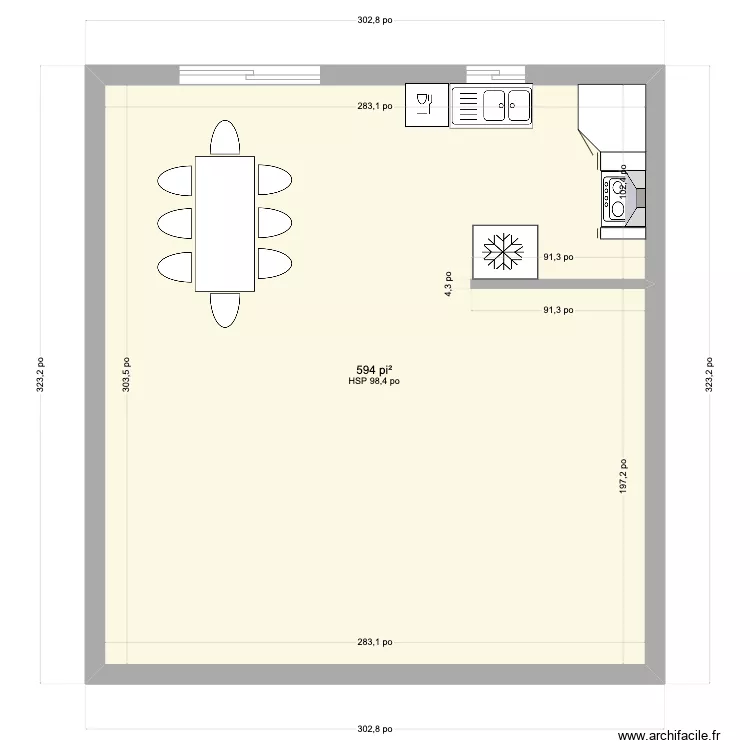cuisine charles. Plan de cuisine charles. Plan de