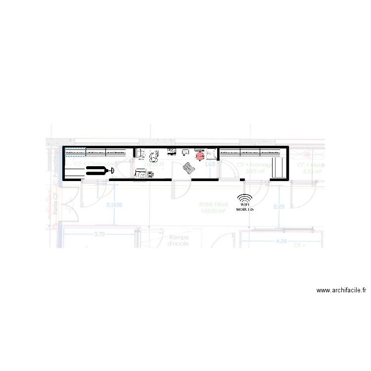 LABO ET CF VERNAISON 2. Plan de 0 pièce et 0 m2