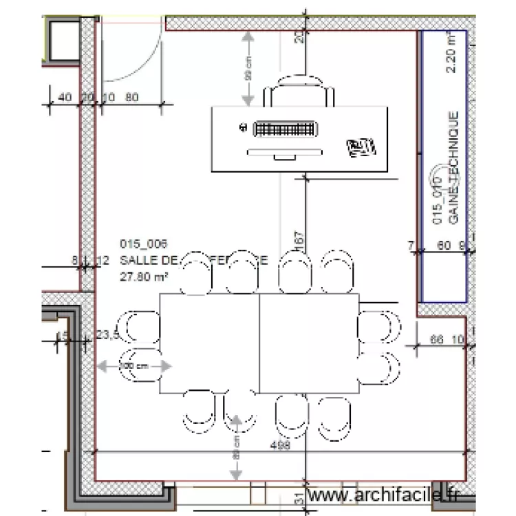 bureau UMC essai1. Plan de bureau UMC essai1. Plan de