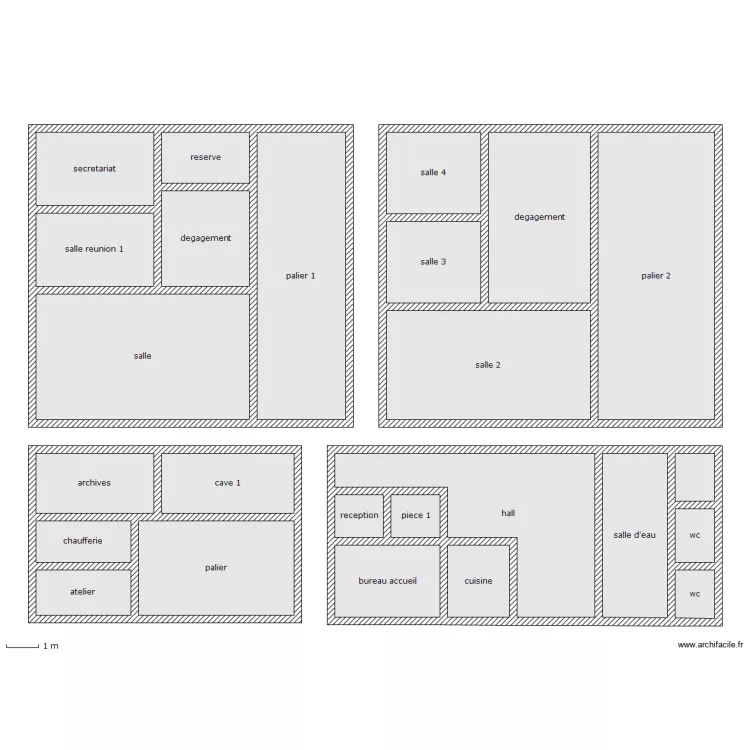 paroisse 508. Plan de 