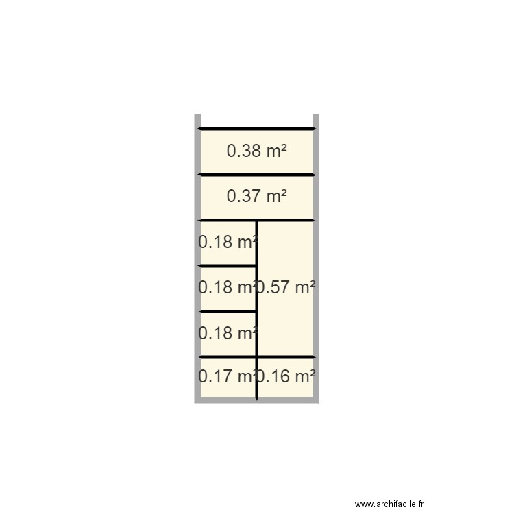 dressing 1er. Plan de 0 pièce et 0 m2