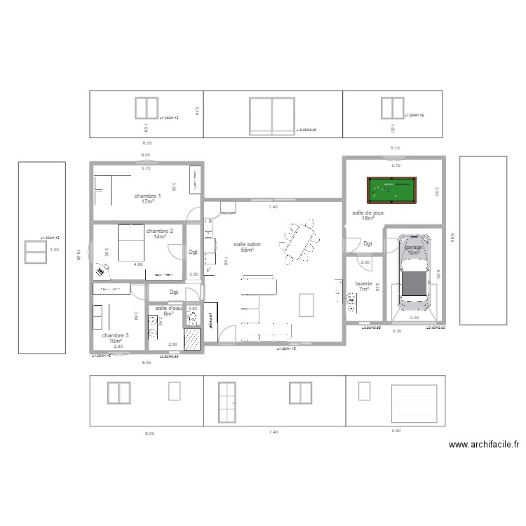 nadine. Plan de 0 pièce et 0 m2