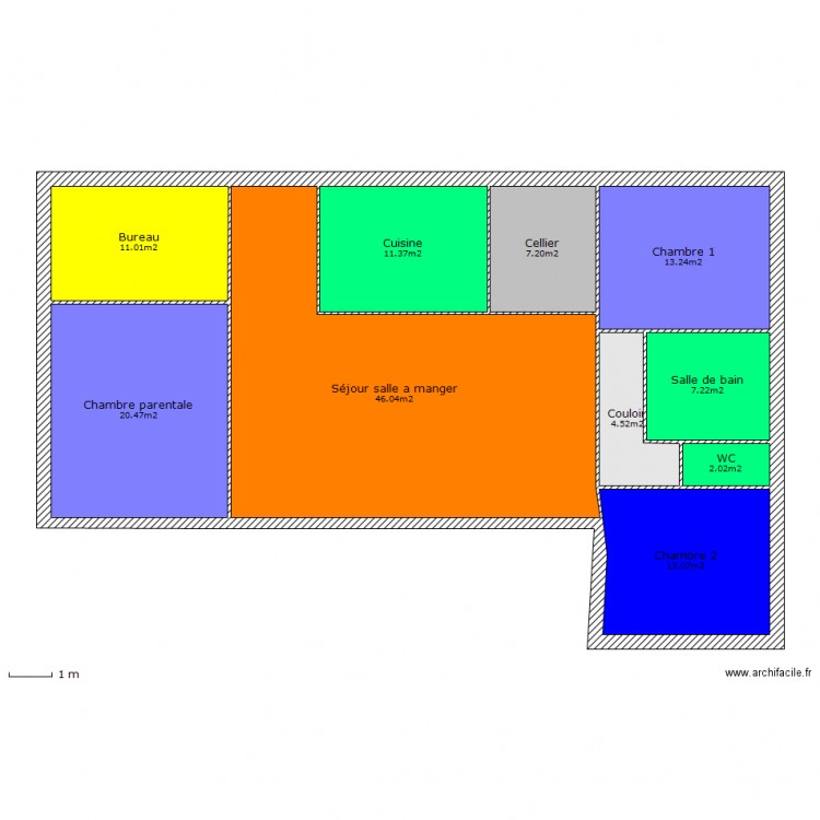 essai 7. Plan de 0 pièce et 0 m2